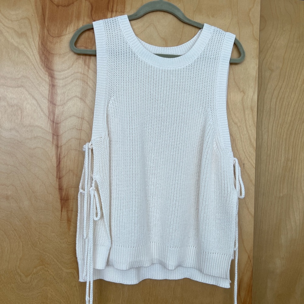 Forever 21 side tie throw over sweater